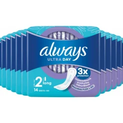 12x Always Maandverband Ultra Long 14 stuks
