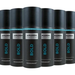 6x Amando Deodorant Bold 150 ml
