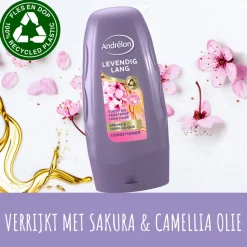 6x Andrélon Conditioner Levendig Lang 250 ml