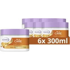 6x Andrélon Crème Haarmasker Oil & Care 300 ml