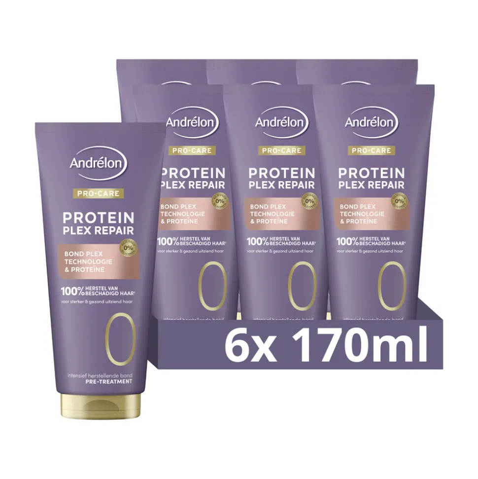 6x Andrélon Pro-Care Pre-Treatment Protein Plex Repair 170 ml