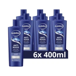 6x Andrélon Shampoo Anti-roos For Men 400 ml