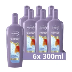 6x Andrélon Shampoo Hydratatie & Volume 300 ml