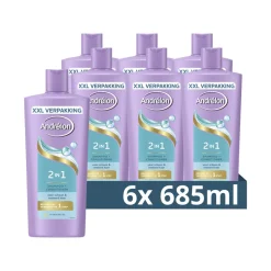 6x Andrélon Shampoo 2-in-1 685 ml