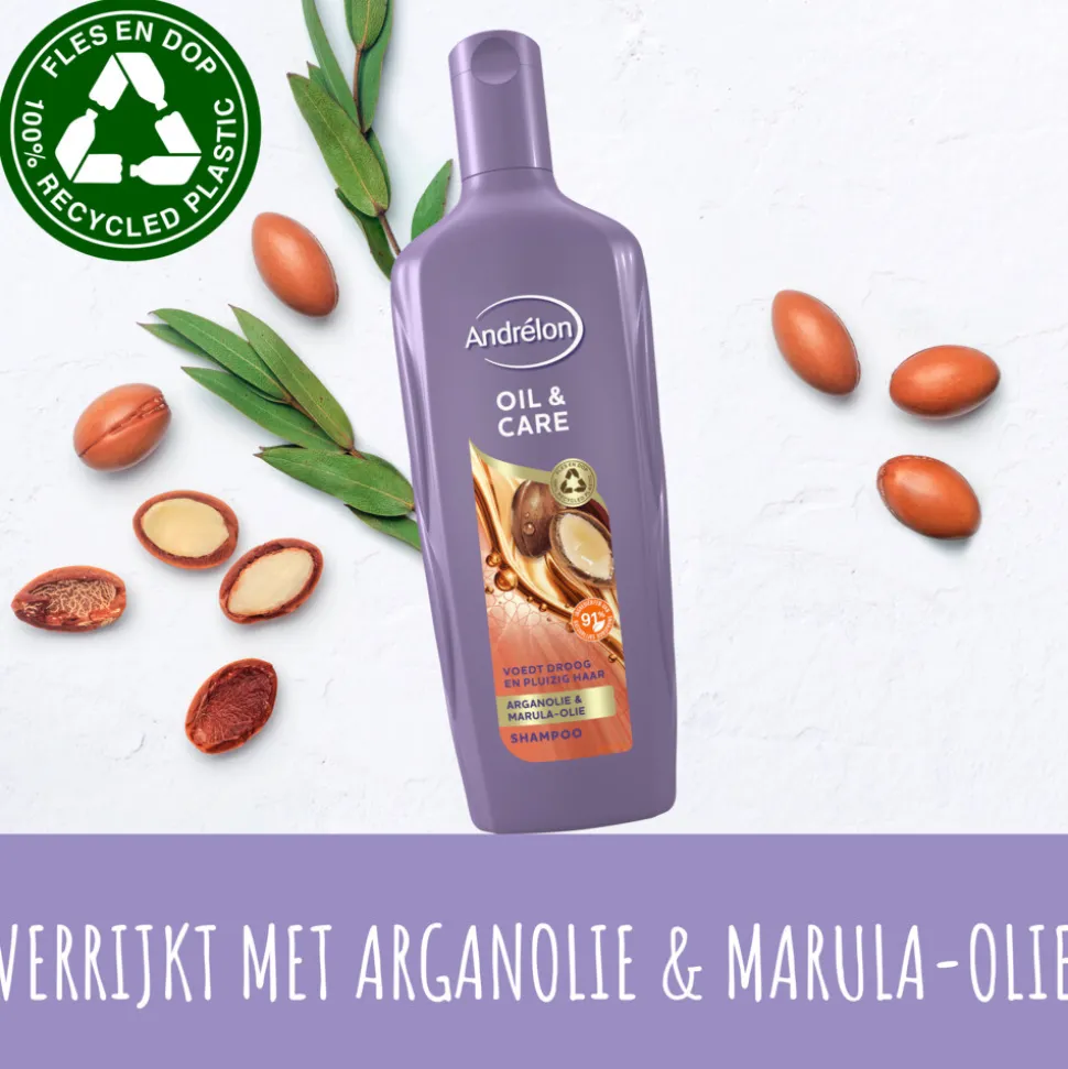 6x Andrélon Shampoo Oil & Care 300 ml