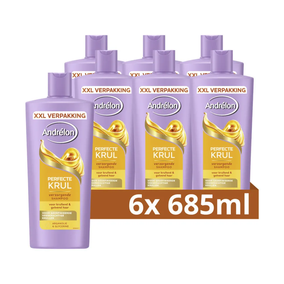 6x Andrélon Shampoo Perfecte Krul 685 ml