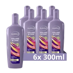 6x Andrélon Shampoo Volume & Care 300 ml
