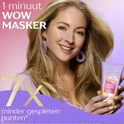 6x Andrélon WOW Masker Levendig Lang 180 ml