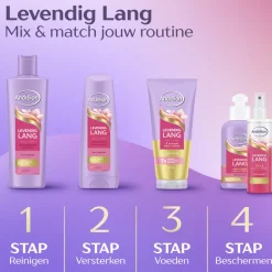 6x Andrélon WOW Masker Levendig Lang 180 ml