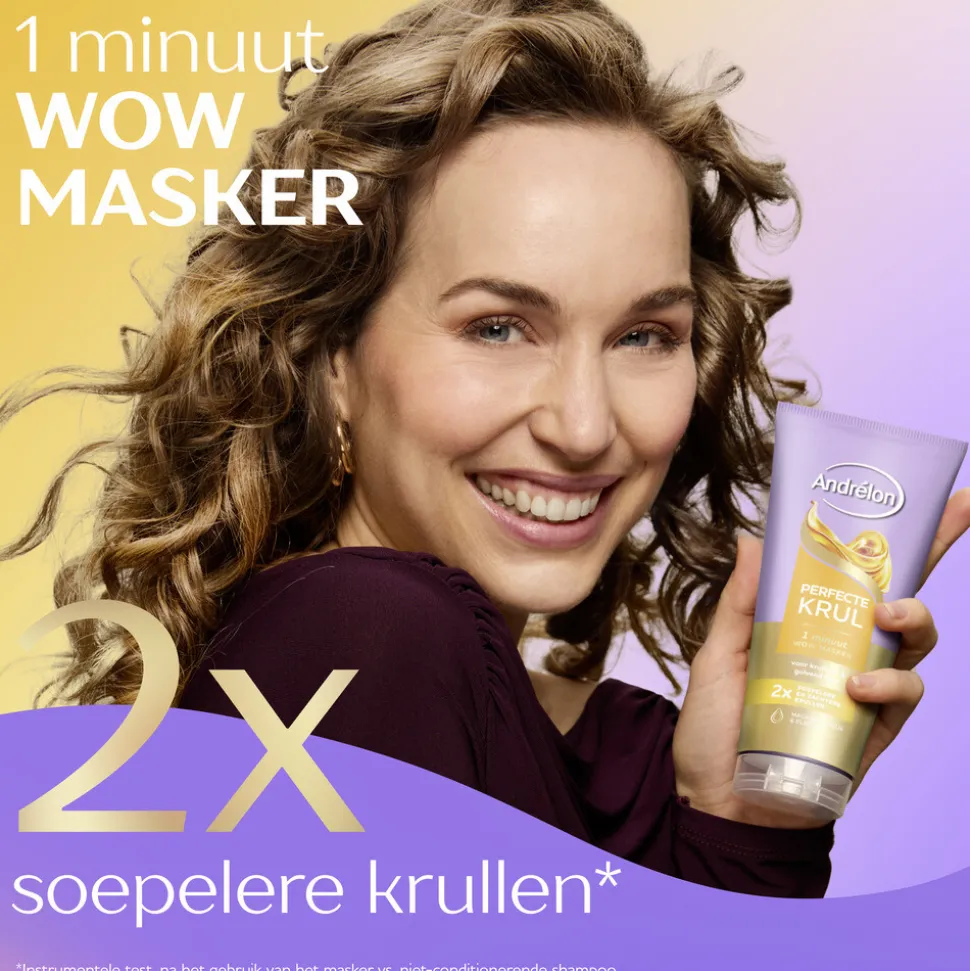 6x Andrélon WOW Masker Perfecte Krul 180 ml