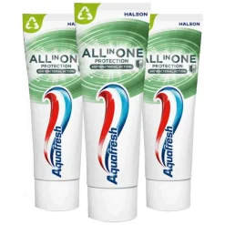3x Aquafresh Tandpasta All-in-One Protection Antibacterial Action 75 ml