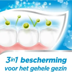 12x Aquafresh Tandpasta Freshmint Frisse Adem 75 ml