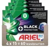 4x Ariel 4in1 Wasmiddel Pods Revitablack 15 stuks