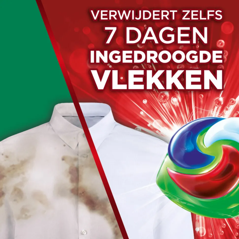 4x Ariel 4in1 Wasmiddel Pods Ultra Vlekverwijderaar 19 stuks