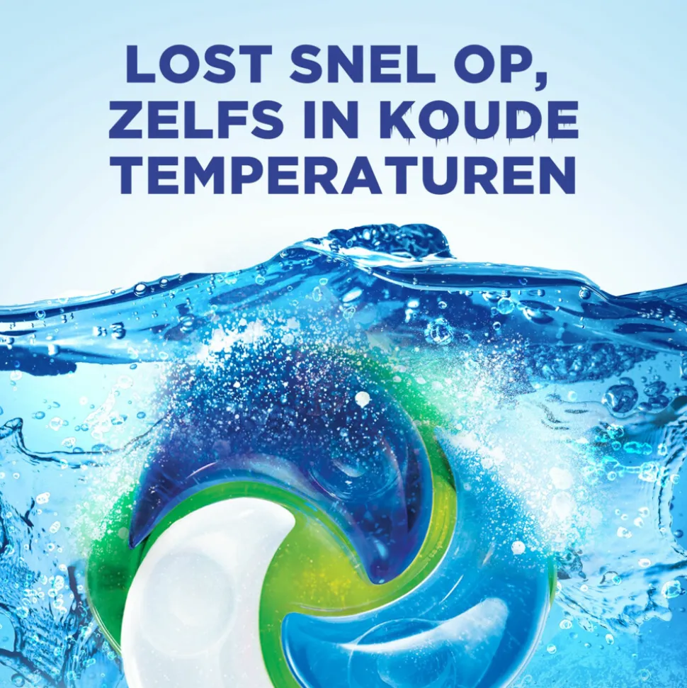 4x Ariel 3in1 Wasmiddel Pods The Big One Alpine 15 stuks