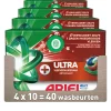 4x Ariel 4in1 Wasmiddel Pods Ultra Vlekverwijderaar 10 stuks