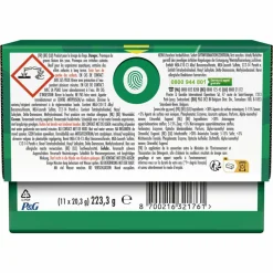 4x Ariel 3in1 Wasmiddel Pods Alpine 11 stuks