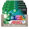 4x Ariel 4in1 Wasmiddel Pods Color Lenor Unstoppables 15 stuks