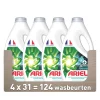 4x Ariel Vloeibaar Wasmiddel Color Lenor Unstoppables 31 Wasbeurten 1395 ml