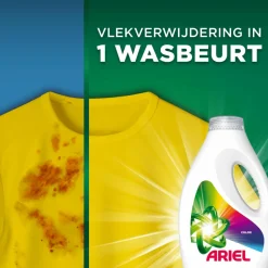 4x Ariel Vloeibaar Wasmiddel Color 30 Wasbeurten 1350 ml