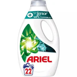 3x Ariel Vloeibaar Wasmiddel +Touch Van Lenor Unstoppables 22 Wasbeurten 990 ml