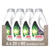 4x Ariel Vloeibaar Wasmiddel +Revita Black 20 Wasbeurten 900 ml