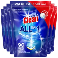 6x At Home Vaatwastabletten All-in-1 90 stuks