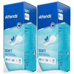 2x Attends Soft Ultra Mini 0 28 stuks