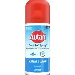 6x Autan Insectenspray Care Soft 100 ml