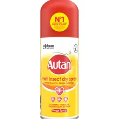 6x Autan Insectenspray Multi Dry Spray 100 ml
