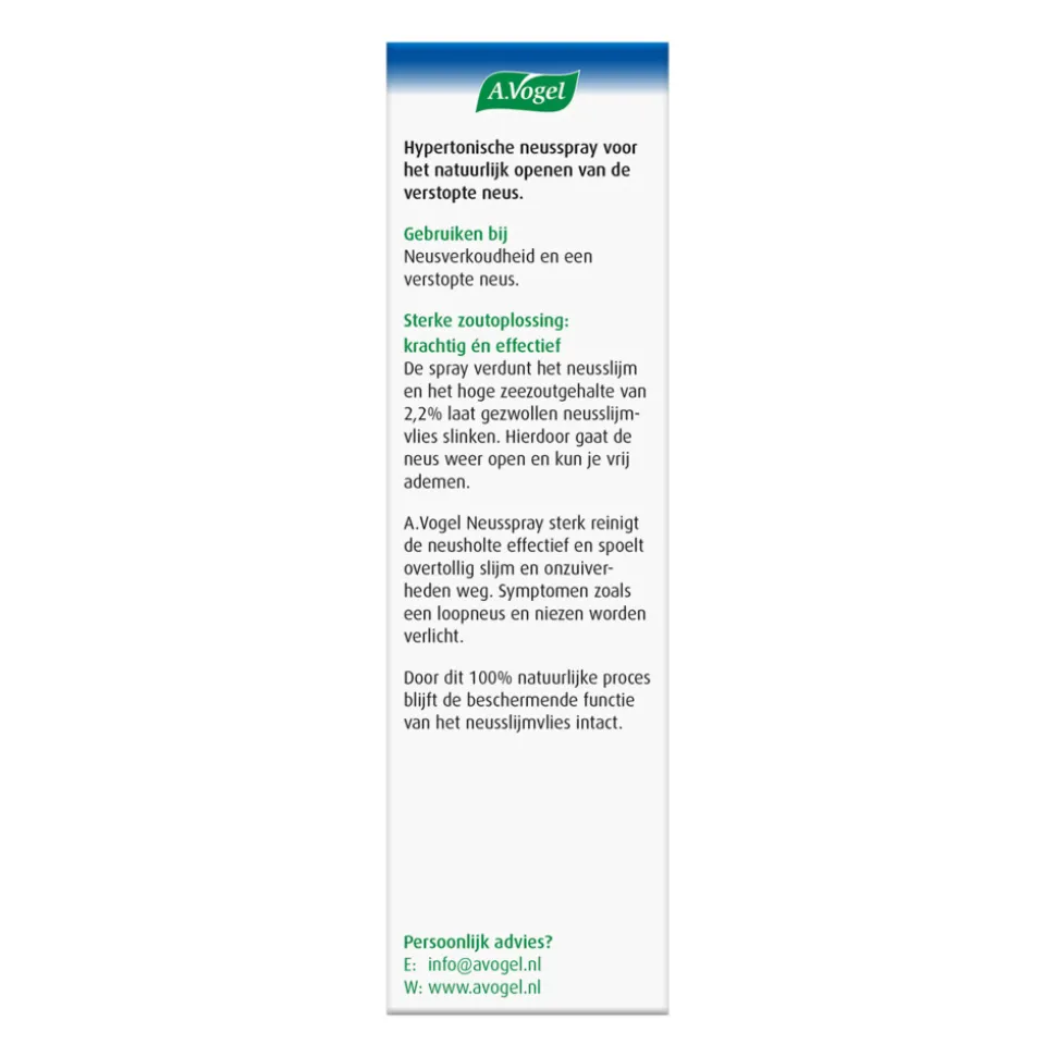 2x A.Vogel Cinuforce Neusspray Sterk 20 ml