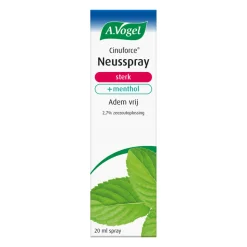 2x A.Vogel Cinuforce Neusspray Extra Sterk + Menthol 20 ml