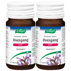 2x A.Vogel Famosan Salvia Overgang Sterk** 25 tabletten