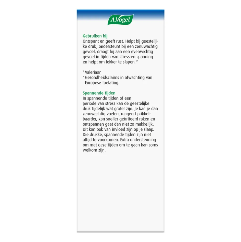 3x A.Vogel Valeriaan Druppels 50 ml