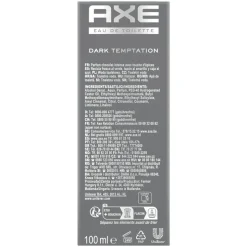 4x Axe Dark Temptation Eau de Toilette 100 ml