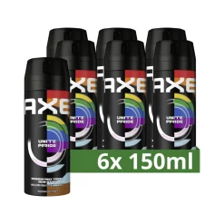 6x Axe Deodorant Bodyspray Unite 150 ml