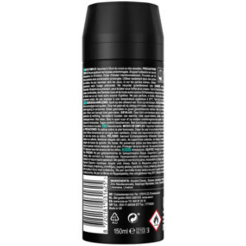 6x Axe Deodorant Bodyspray Apollo 150 ml