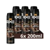 6x Axe Deodorant Bodyspray Dark Temptation 200 ml