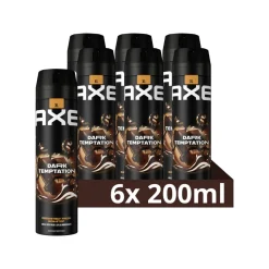6x Axe Deodorant Bodyspray Dark Temptation 200 ml