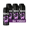 6x Axe Deodorant Bodyspray Excite 150 ml
