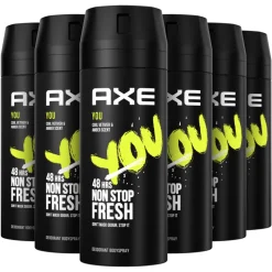 6x Axe Deodorant Bodyspray You 150 ml
