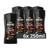 6x Axe 3-in-1 Douchegel Dark Temptation 250 ml