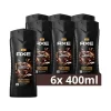 6x Axe 3-in-1 Douchegel XL Dark Temptation 400 ml
