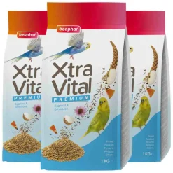 3x Beaphar XtraVital Parkiet 1 kg