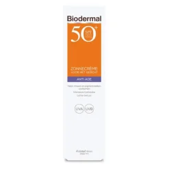 2x Biodermal Zonnecreme Gezicht Anti Age SPF 50+ 40 ml