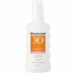 2x Biodermal Zonnespray Gevoelige Huid SPF 30 175 ml