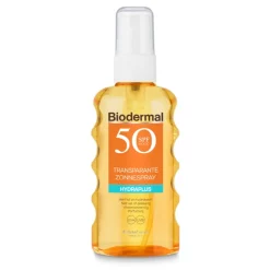 2x Biodermal Zonnespray Transparant SPF 50+ 175 ml