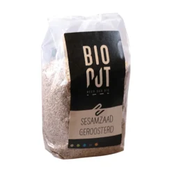 6x Bionut Biologisch Sesamzaad Geroo stukserd 475 gr