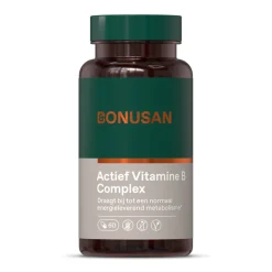 2x Bonusan Actief Vitamine B Complex 60 capsules