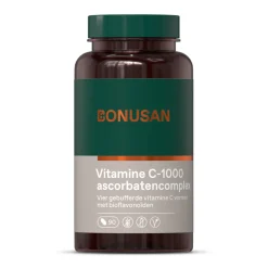 3x Bonusan Vitamine C-1000 ascorbatencomplex 90 tabletten